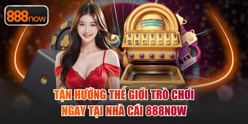 Tận hưởng thế giới trò chơi ngay tại nhà cái 888now