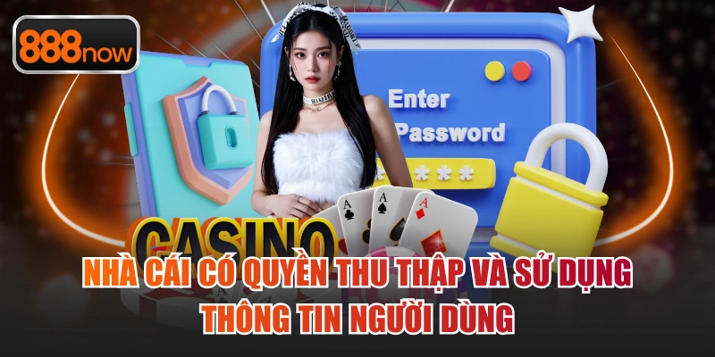 Nhà cái có quyền thu thập và sử dụng thông tin người dùng
