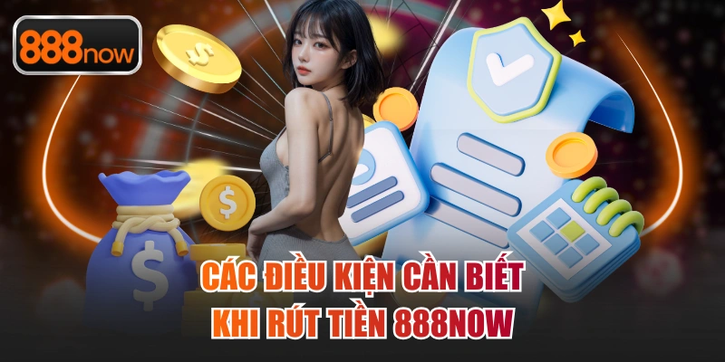 Các điều kiện cần biết khi rút tiền 888now